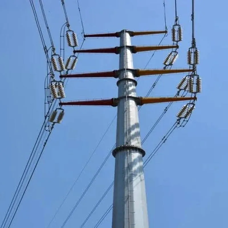 33kV ट्युबुलर स्टिल वितरण पोल