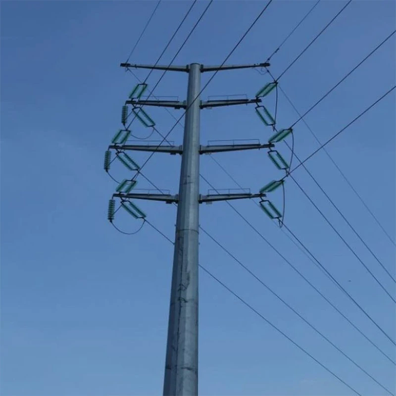 पावर लाइन को लागी 500kV जाली स्टील टावर